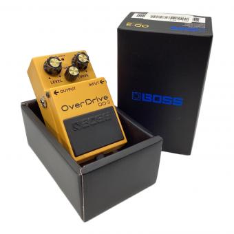 BOSS (ボス) オーバードライブ OVER DRIVE イエロー 箱付 SN:A7Q3199 OD-3 マレーシア製 動作確認済み