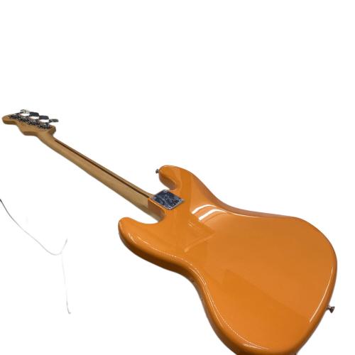 Vintage ジャズベースタイプ エレキベース オレンジ色 Fender Player