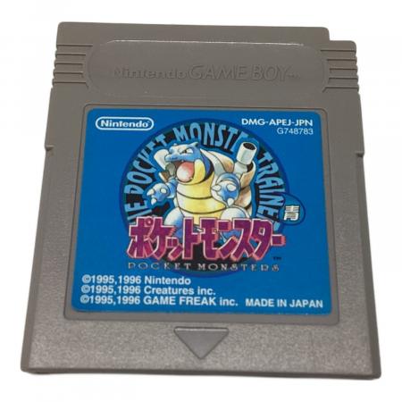 ゲームボーイ用ソフト ポケットモンスター青 -｜トレファクONLINE