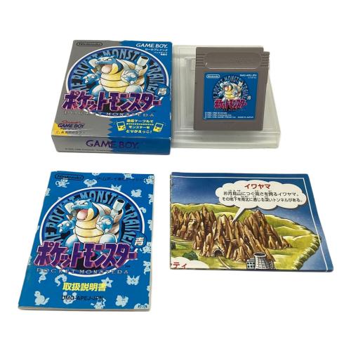 ゲームボーイ用ソフト ポケットモンスター青 -