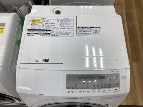 HITACHI (ヒタチ) ドラム式洗濯乾燥機 BD-SG110HL 2023年製 スレ傷有