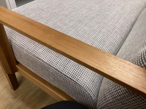 karimoku (カリモク) 3人掛けソファー グレー 84 WU4503 ファブリック