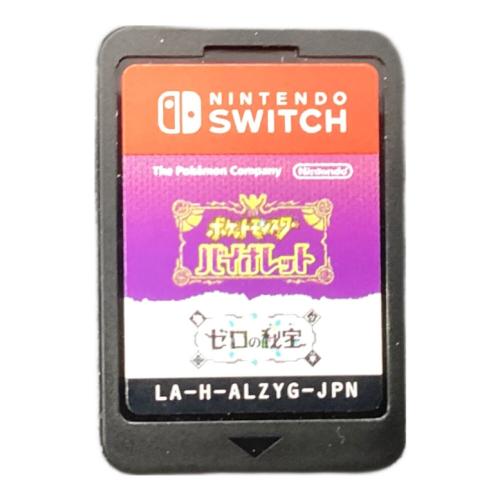 Nintendo Switch用ソフト ポケットモンスター バイオレット+ゼロの秘宝 CERO A (全年齢対象)