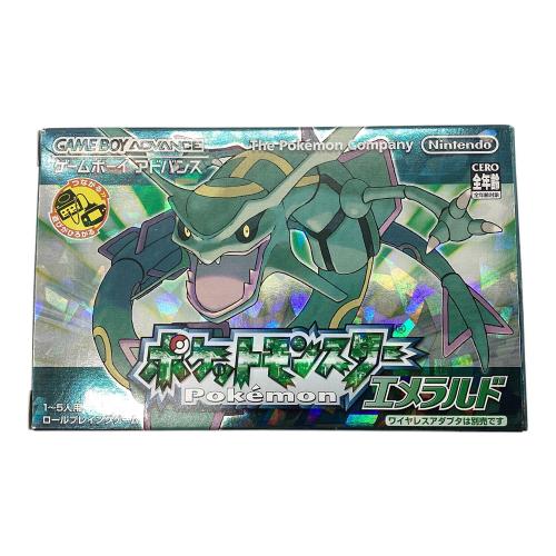 ゲームボーイアドバンス用ソフト @ ポケットモンスター エメラルド CERO A (全年齢対象)