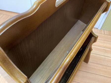 karimoku カリモク　マガジンラック2段　コロニアル karimoku (カリモク) マガジンラック ブラウン 2段 コロニアル