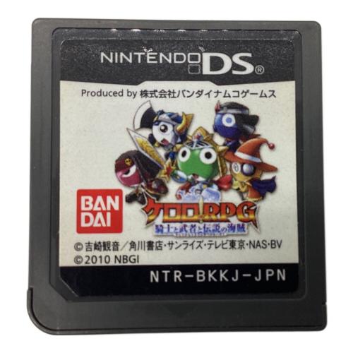 DS用ソフト ケース内用紙キズ有 ケロロRPG 騎士と武者と伝説の海賊 CERO A (全年齢対象)
