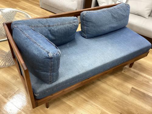 UNICO (ウニコ) ソファダイニング3点セット ブラウン×ブルー 3点セット Swella