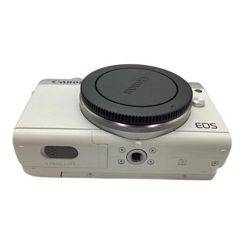 CANON (キヤノン) ダブルズームキット レンズ①EF-M15-45mm F3.5-6.3 IS STM レンズ②EF-M55-200mm F4.5-6.3 IS STM EOS M100 専用電池 621050008651