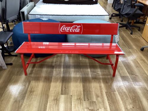 Coca Cola (コカコーラ) ベンチ レッド GAB-1500CR-N