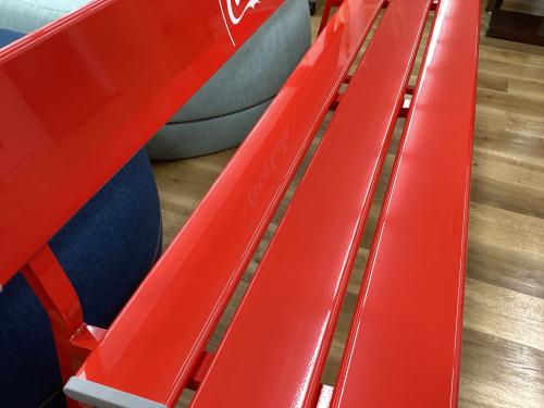 Coca Cola (コカコーラ) ベンチ レッド GAB-1500CR-N