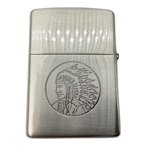 LUCKY STRIKE×LOOPWHEELER ZIPPO シルバー インディアン柄 箱付き