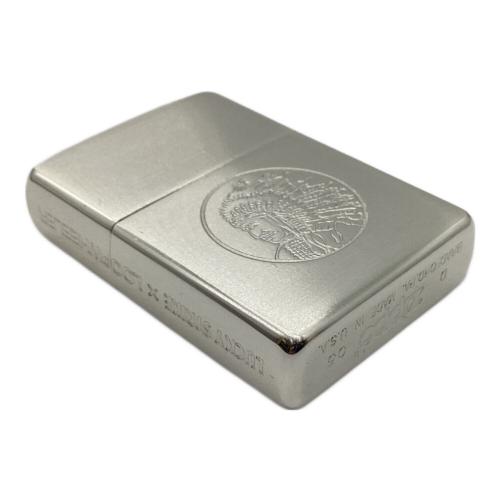 LUCKY STRIKE×LOOPWHEELER ZIPPO シルバー インディアン柄 箱付き