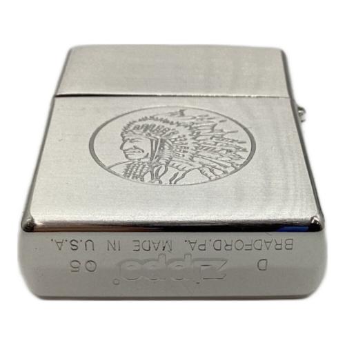 LUCKY STRIKE×LOOPWHEELER ZIPPO シルバー インディアン柄 箱付き