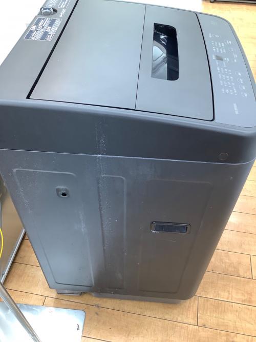 IRIS OHYAMA (アイリスオーヤマ) 全自動洗濯機 IAW-T504-B 2024年製 排水ホース切断