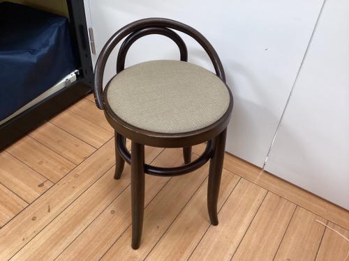 秋田木工 (アキタモッコウ) カウンターチェアー 1人掛け ブナ材