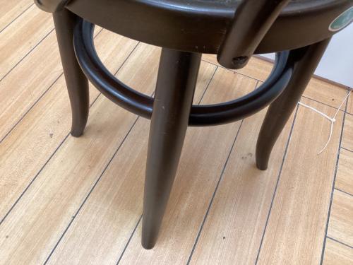 秋田木工 (アキタモッコウ) カウンターチェアー 1人掛け ブナ材