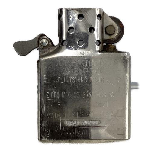ZIPPO (ジッポ) オイルライター 2000年製 USA製 松田優作 No.2175 レザーカバー付