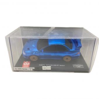 京商 (キョウショウ) モデルカー クロームブルー スバル インプレッサ 22B-STi