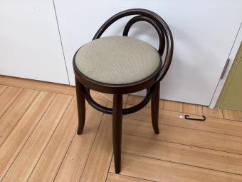 秋田木工 (アキタモッコウ) カウンターチェアー 1人掛け ブナ材