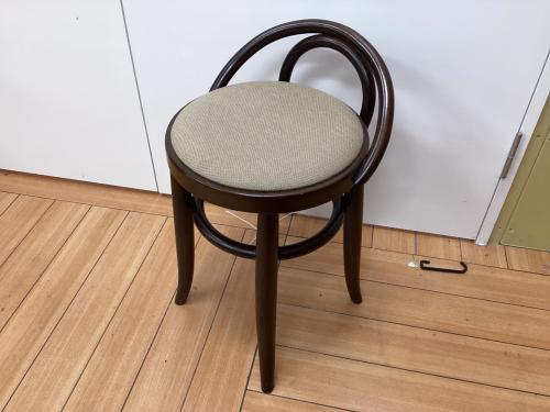 秋田木工 (アキタモッコウ) カウンターチェアー 1人掛け ブナ材