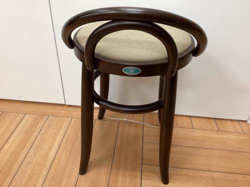 秋田木工 (アキタモッコウ) カウンターチェアー 1人掛け ブナ材