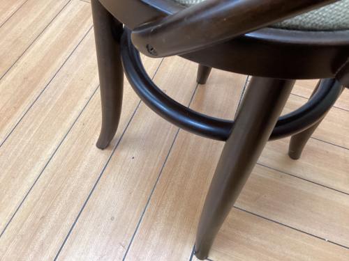 秋田木工 (アキタモッコウ) カウンターチェアー 1人掛け ブナ材