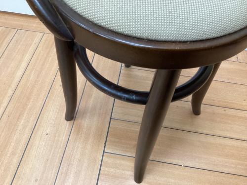 秋田木工 (アキタモッコウ) カウンターチェアー 1人掛け ブナ材