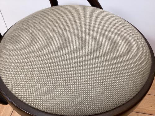 秋田木工 (アキタモッコウ) カウンターチェアー 1人掛け ブナ材