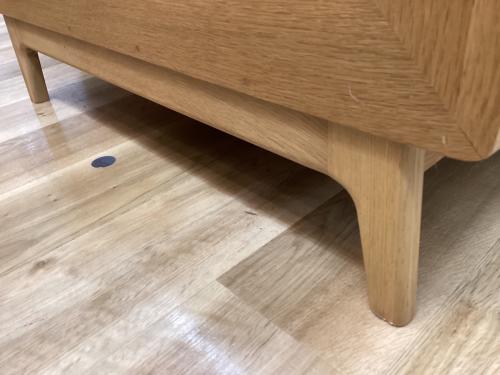 起立木工 (キリツモッコウ) キュリオケース ナチュラル 251 ダウンライト付 1枚扉 木製 ノルディ