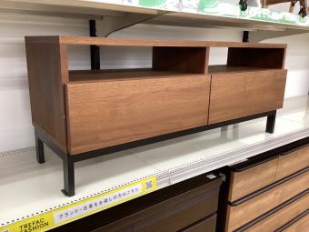 UNICO (ウニコ) テレビボード ナチュラル 10 1段 脚付 木製 HOXTON