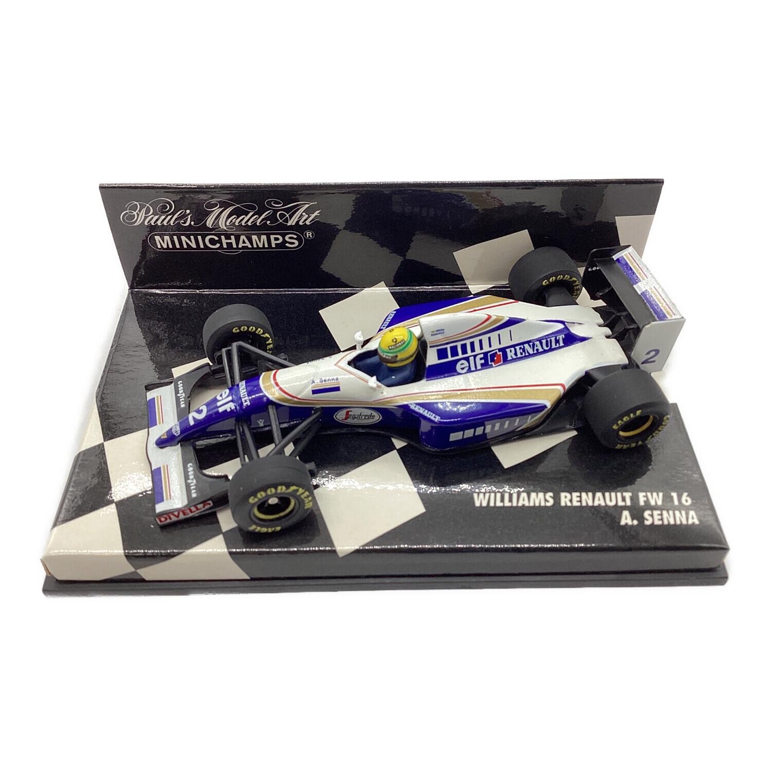 Williams Renault FW16 ミニカー 1/43 Amazon.co.jp: F1 ミニカー 1/43【ウィリアムズ FW16】ブラジル