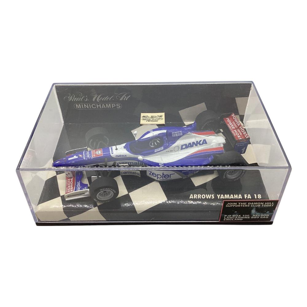 ミニカー MINICHAMPS ARROWS YAMAHA FA 18 D.HILL MINICHAMPS (ミニチャンプス) ARROWS YAMAHA FA 18 D.HILL
