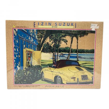 絶版/希少/未使用　鈴木英人 コルクジグソー　1000ピース アイランドクルーズ コルクジグソーパズル シュリンク破れ有 鈴木英人 アイランドクルーズ