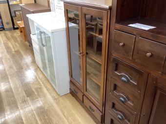 越後民芸 (エチゴミンゲイ) キャビネット 60 ブラウン