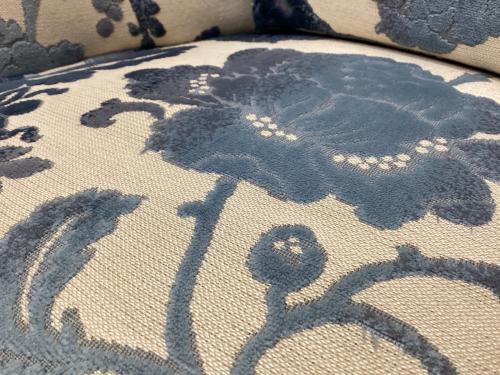 MARUNI (マルニ) ダイニングチェアー ホワイト×ブルー×ブラウン BRITANNIA