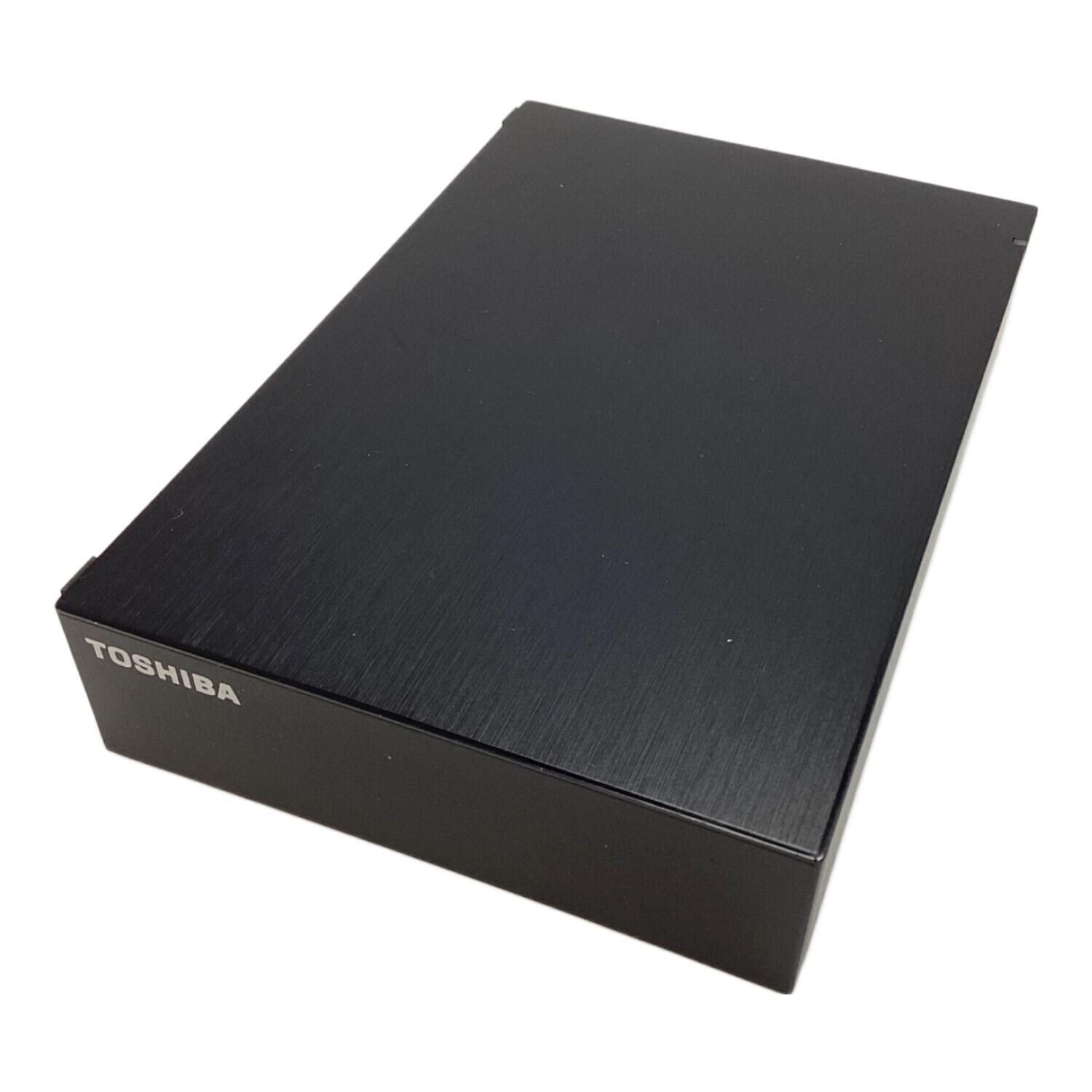 東芝 外付け ハードディスク HD-TDA6U3-B 2024年製 TOSHIBA (トウシバ) 外付けHDD HD-TDA6U3-B 2024年製｜トレファクONLINE