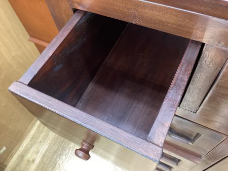 アンティーク調キャビネット ブラウン（木目調）｜トレファクONLINE