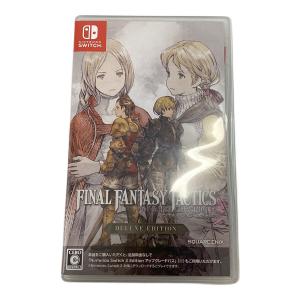 スクウェア・エニックス ファイナルファンタジータクティクス イヴァリース クロニクルズ デラックスエディション Nintendo Switch用ソフト CERO C (15歳以上対象)