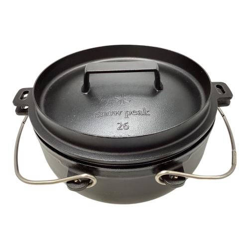 Snow peak (スノーピーク) 和鉄ダッチオーブン 26