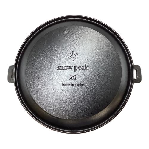 Snow peak (スノーピーク) 和鉄ダッチオーブン 26