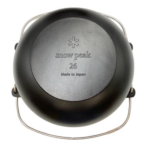 Snow peak (スノーピーク) 和鉄ダッチオーブン 26