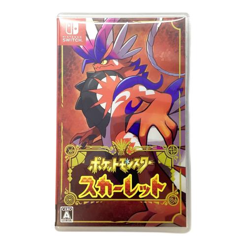 Nintendo (ニンテンドー) ポケットモンスター スカーレット Nintendo Switch用ソフト CERO A (全年齢対象)