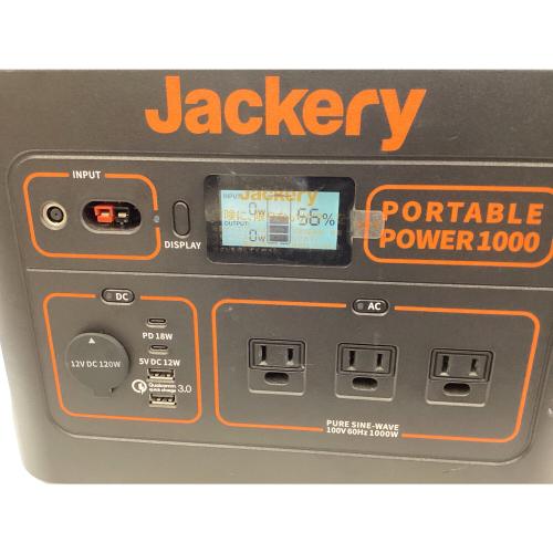 Jackery (ジャクリ) ポータブル電源 PORTABLE POWER1000