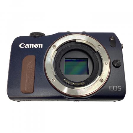 【美品】Canon EOS ミラーレスデジタルー眼レフカメラ セット CANON (キャノン) ミラーレスカメラ EOS M ダブルレンズキット 81