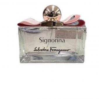サルヴァトーレ フェラガモ オードパルファム シニョリーナ 100ml 残量80%-99%