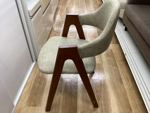 株式会社プラス リプロダクトチェア グレー×ブラウン