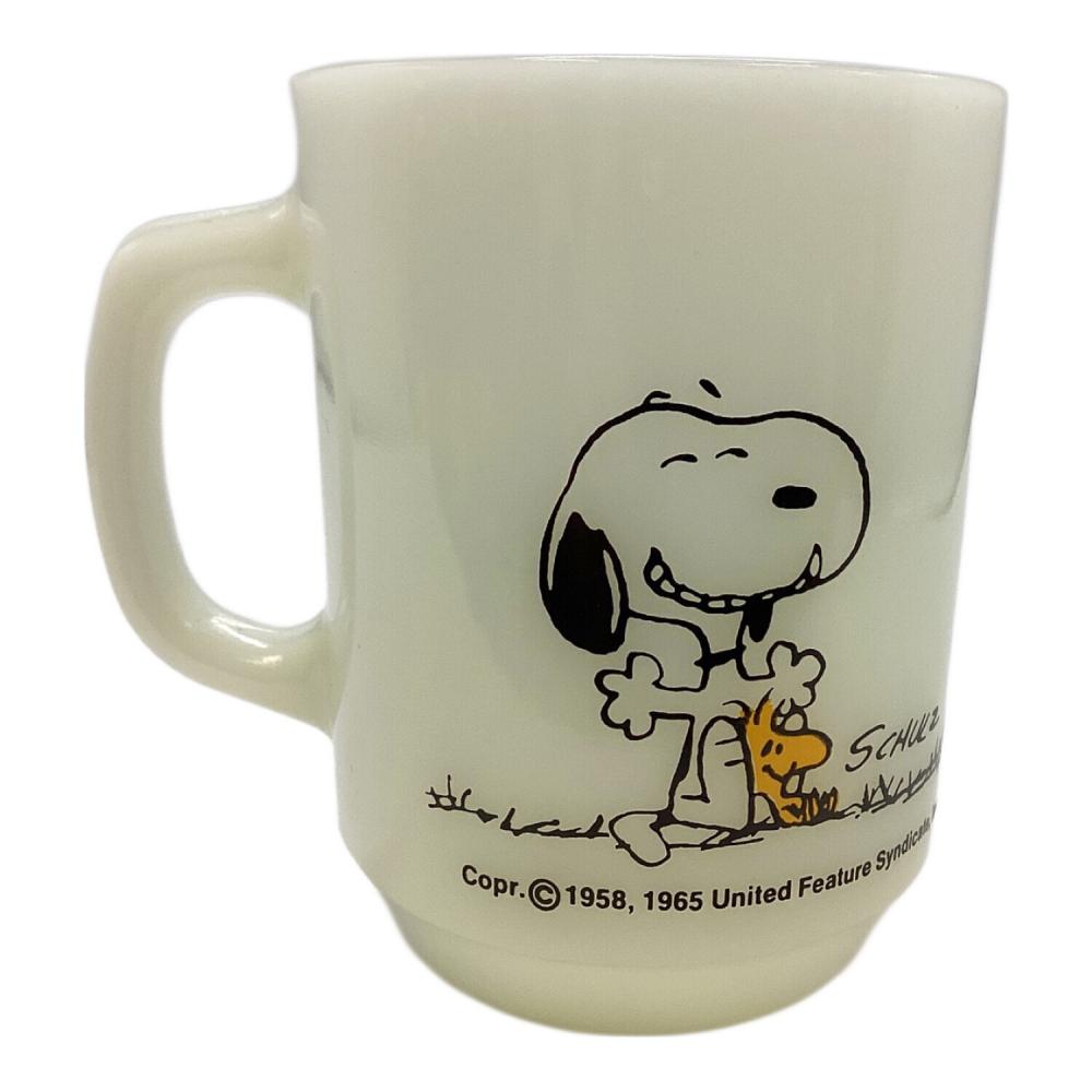 Fire King (ファイヤーキング) マグカップ スヌーピー グッドデイ