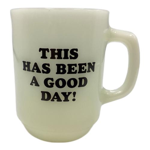 Fire King (ファイヤーキング) マグカップ スヌーピー グッドデイ