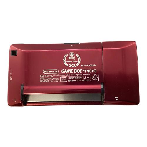 Nintendo (ニンテンドウ) GAMEBOY micro OXY-001 箱ダメージ有
