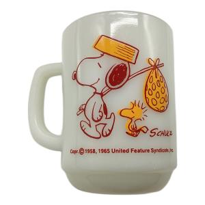 Fire King (ファイヤーキング) マグカップ SNOOPY COME HOME